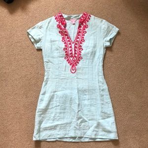 lilly pulitzer blue dress